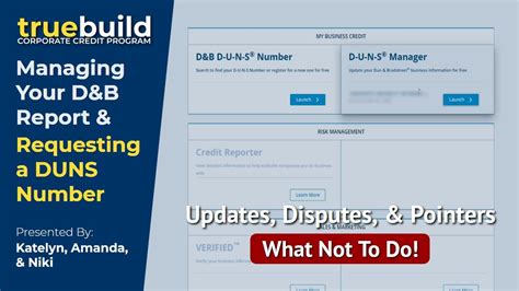 duns manager portal.